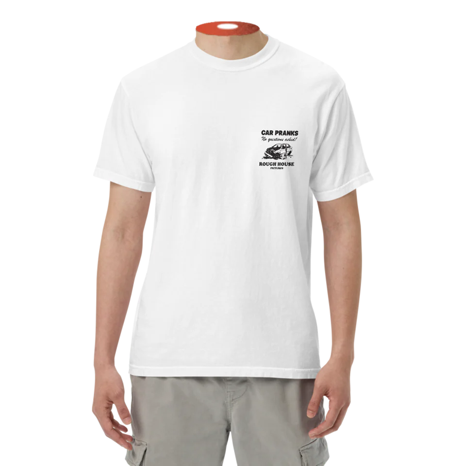 CAR PRANKS TEE (WHITE)