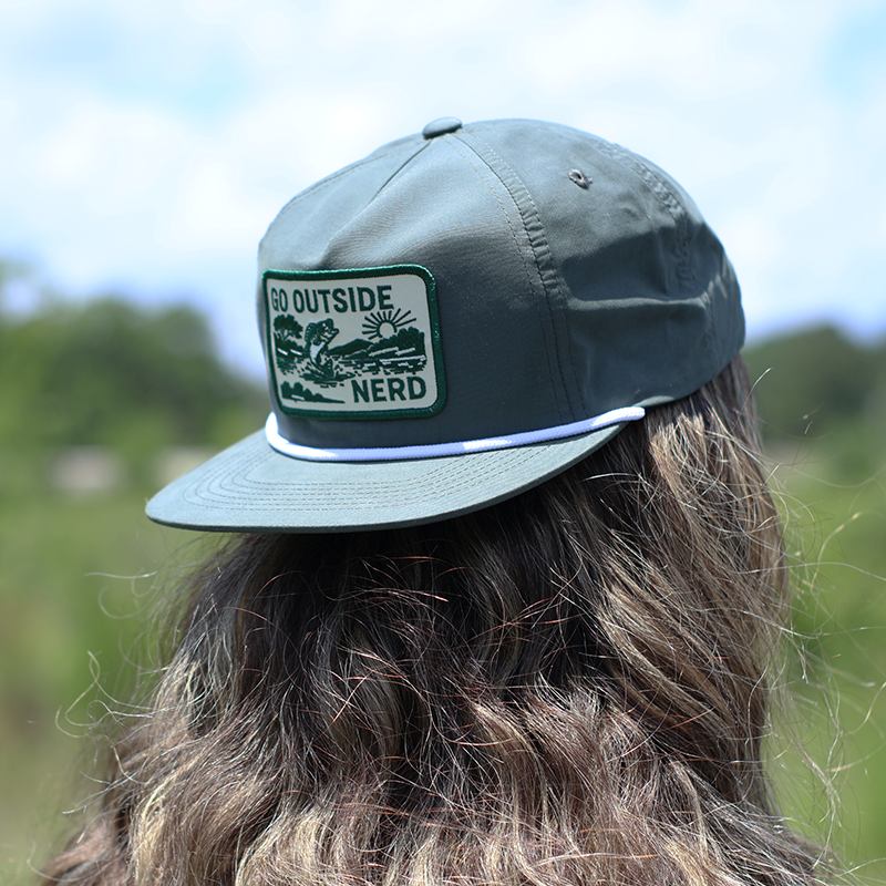GO OUTSIDE NERD PATCH HAT - SNAPBACK