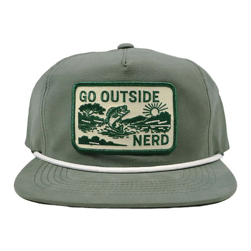 GO OUTSIDE NERD PATCH HAT - SNAPBACK