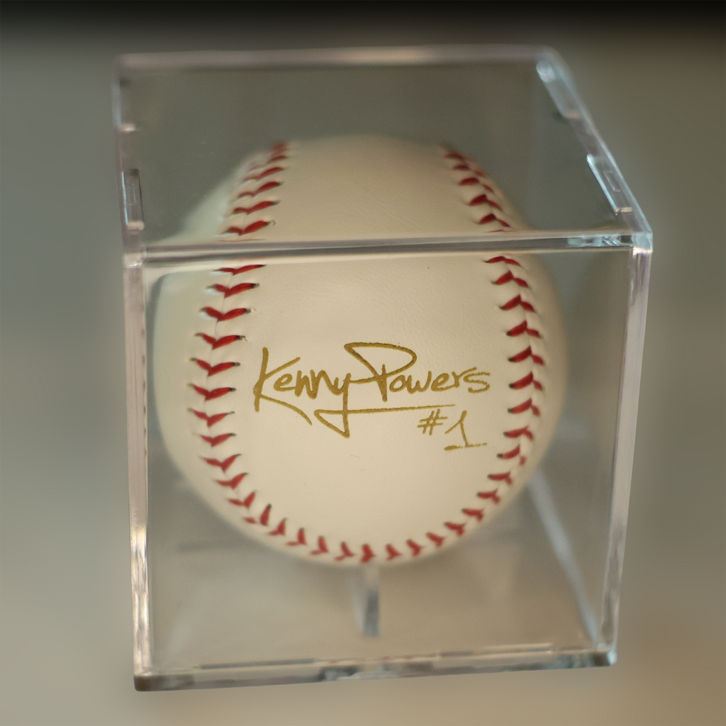 KENNY POWERS ENGRAVED BASEBALL *LIMITED*
