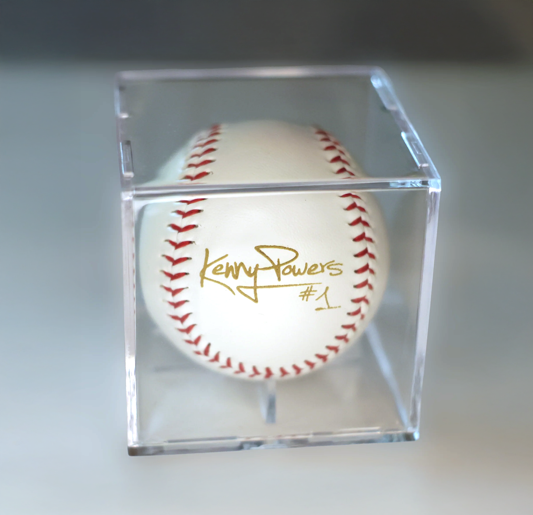 KENNY POWERS ENGRAVED BASEBALL *LIMITED*