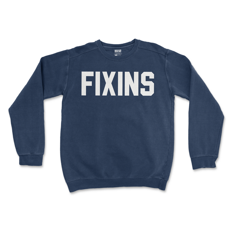 FIXINS VASITY CREWNECK - NAVY