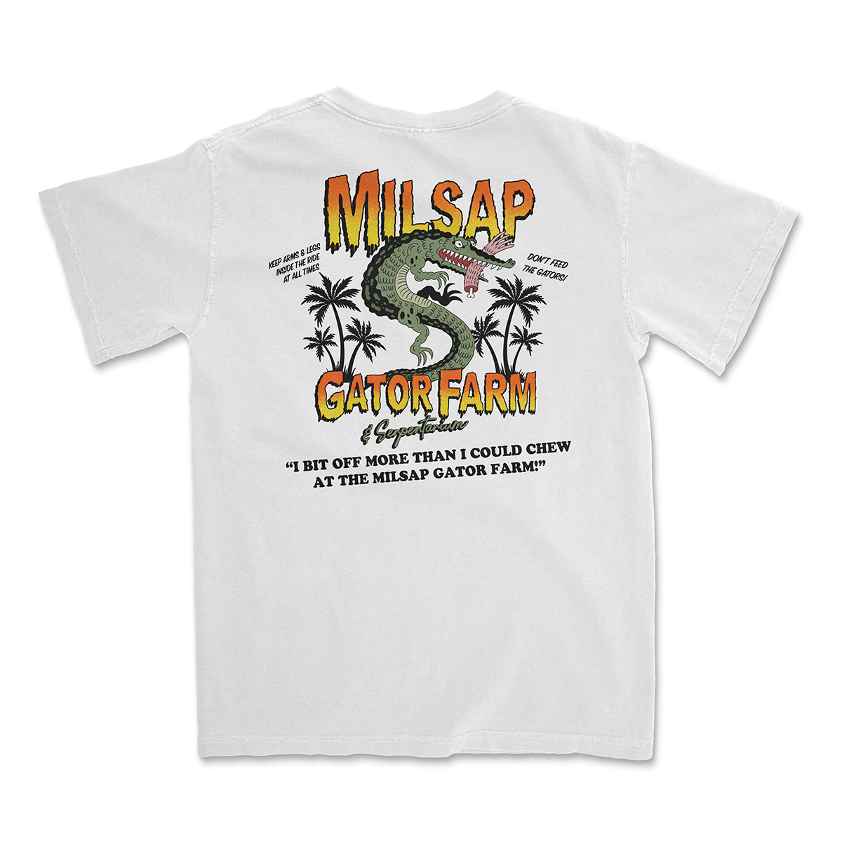 MILSAP GATOR FARM TEE