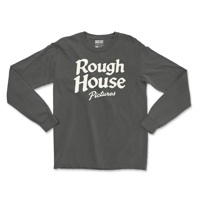 ROUGH HOUSE - HOTEL LONG SLEEVE TEE - GREY
