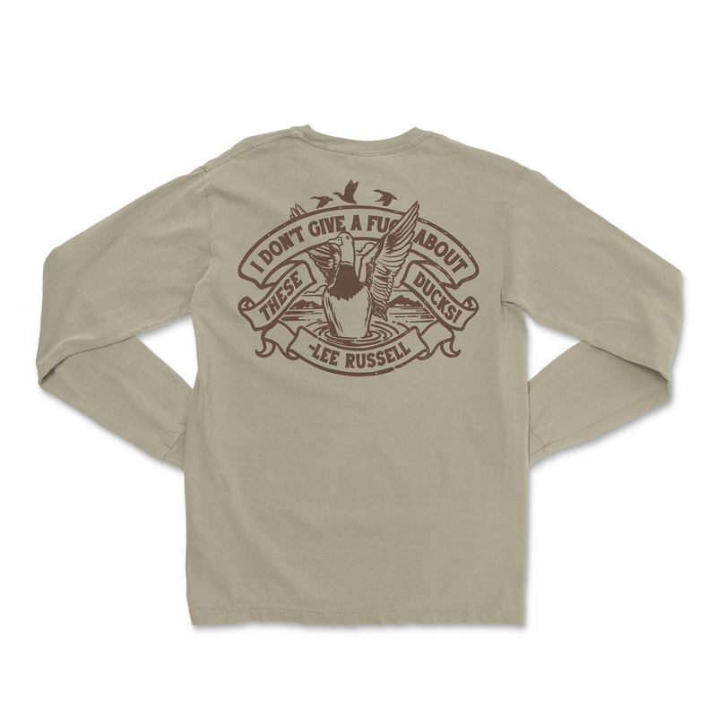 IDGAF ABOUT THESE DUCKS LONG SLEEVE TEE