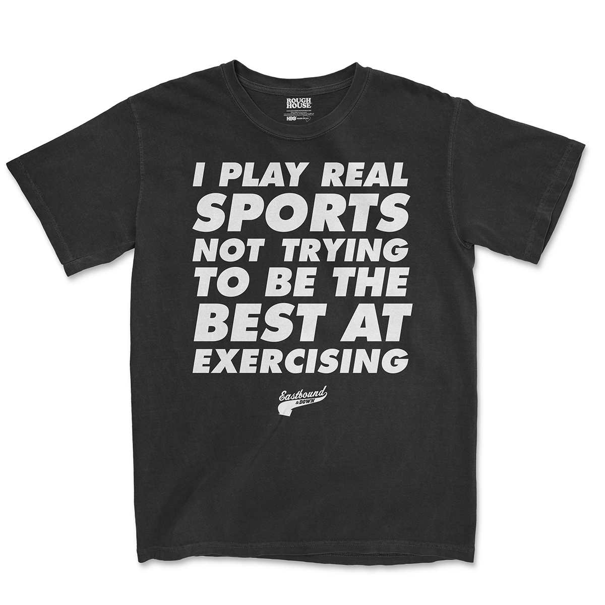 I PLAY REAL SPORTS TEE
