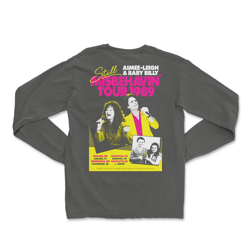 MISBEHAVIN' RETRO LONG SLEEVE TEE
