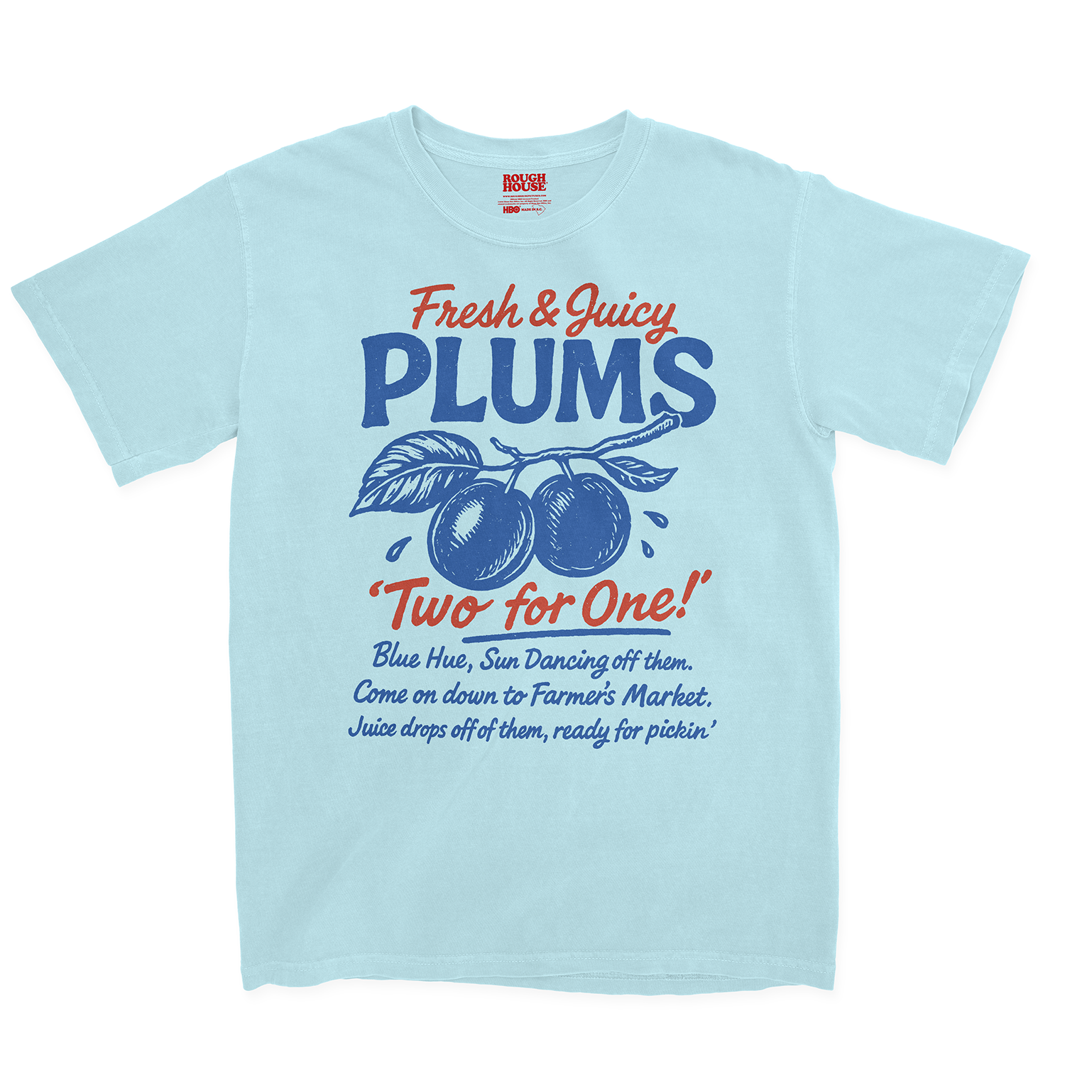 FRESH & JUICY PLUMS TEE