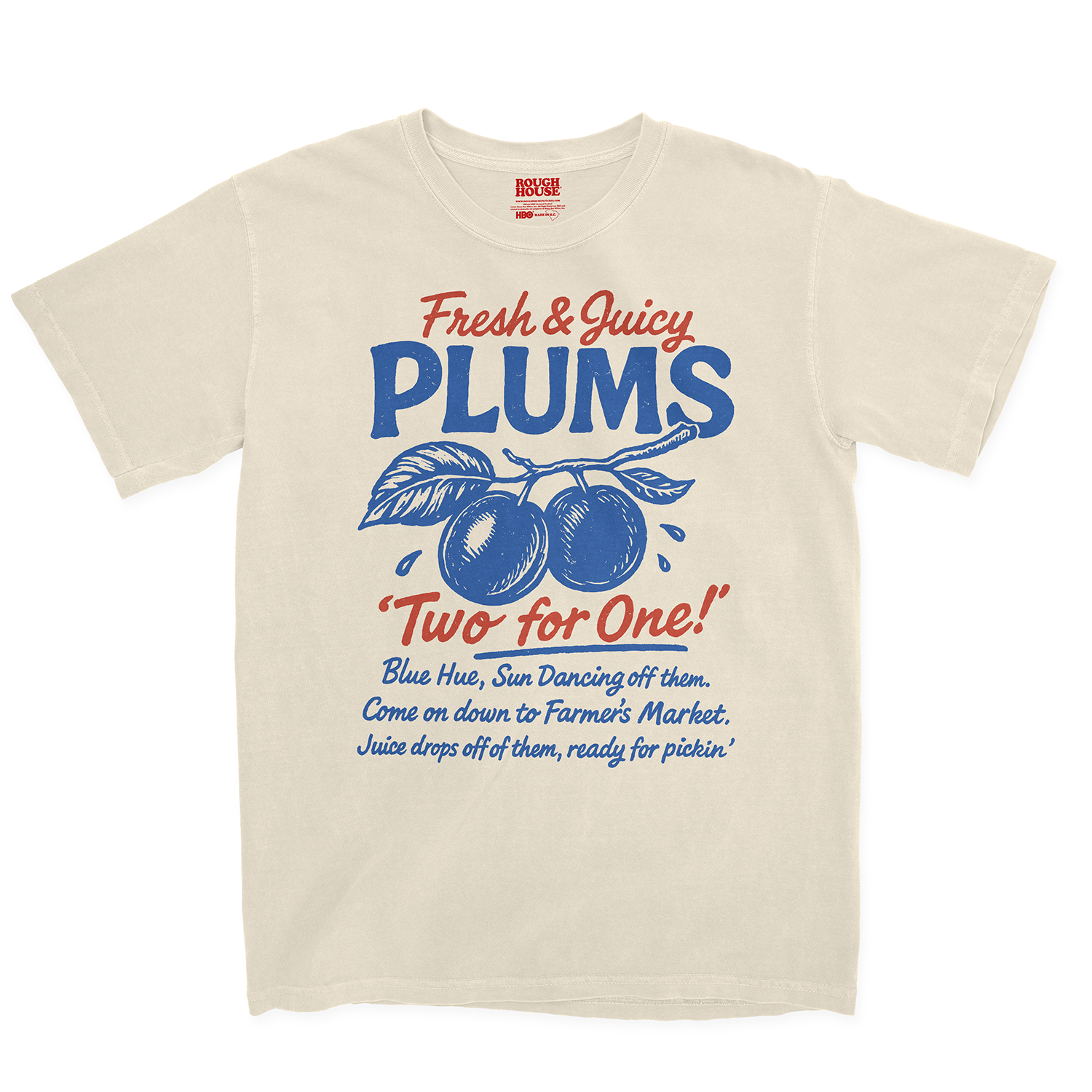 FRESH & JUICY PLUMS TEE