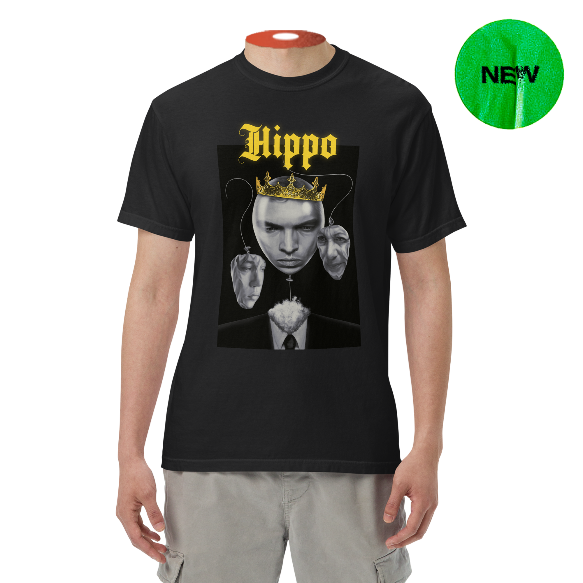 HIPPO POSTER TEE