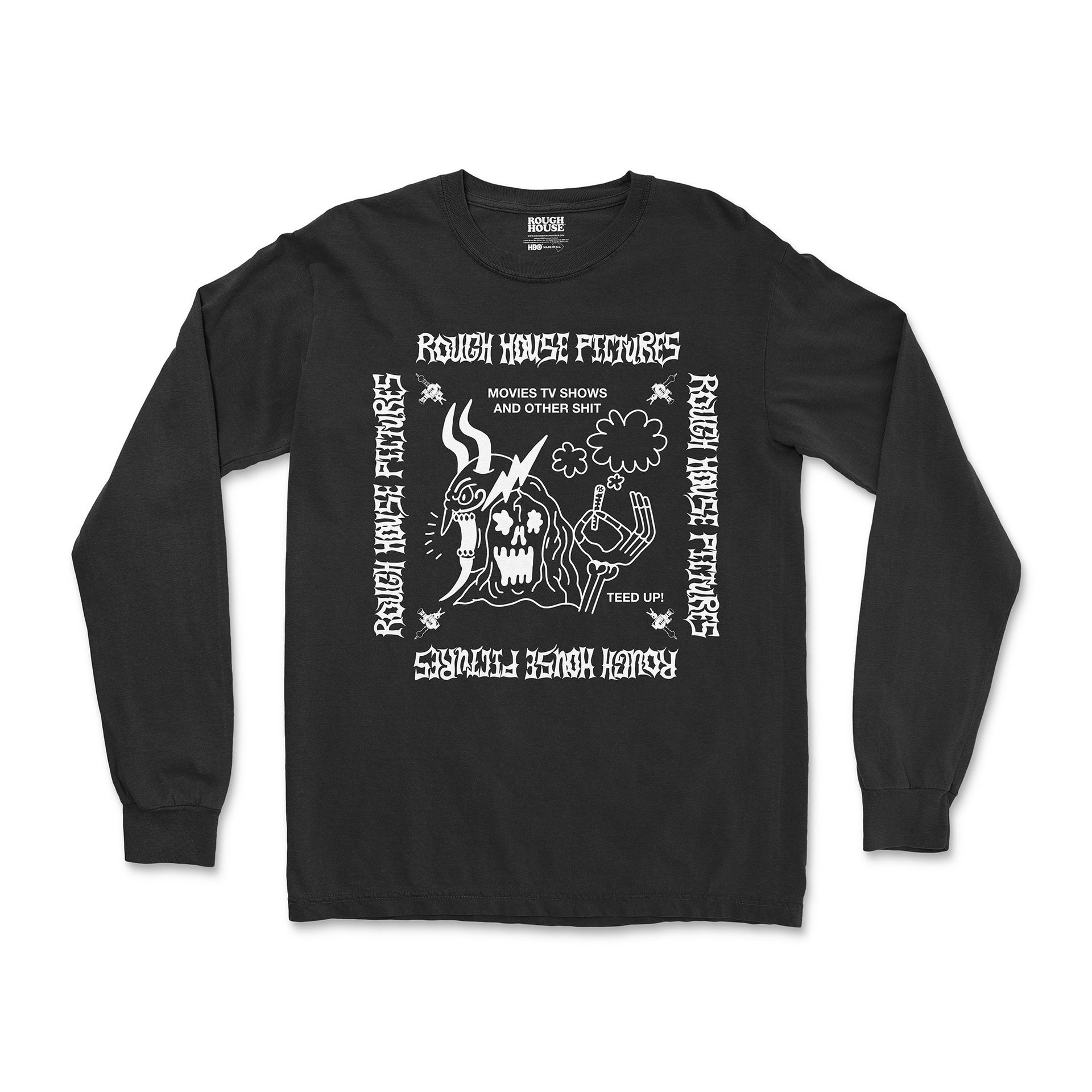RHP SPOOKY LONG SLEEVE TEE – Rough House Pictures Inc.