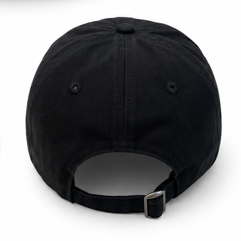 ROUGH HOUSE DAD HAT - BLACK