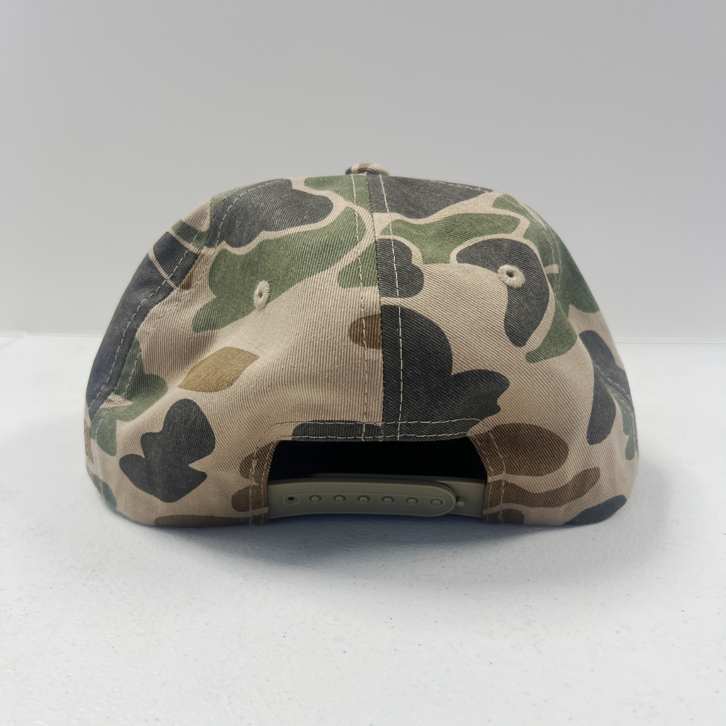 FIXIN'S SNAPBACK CAMPER HAT - CAMO ALTERNATE