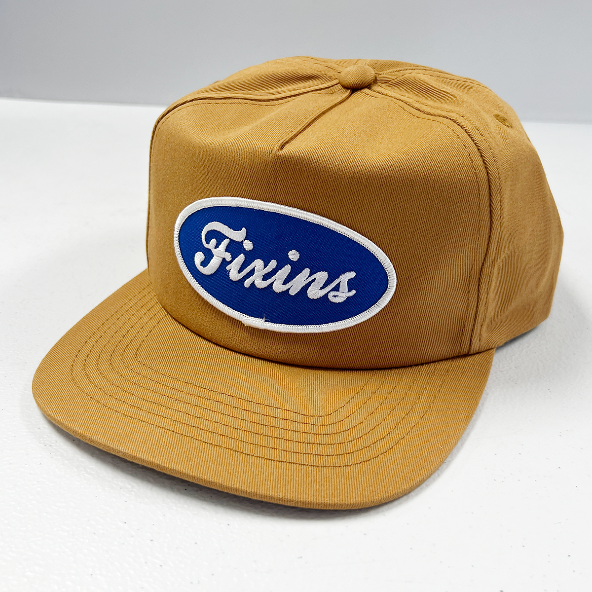 FIXIN'S SNAPBACK CAMPER HAT - DIJON