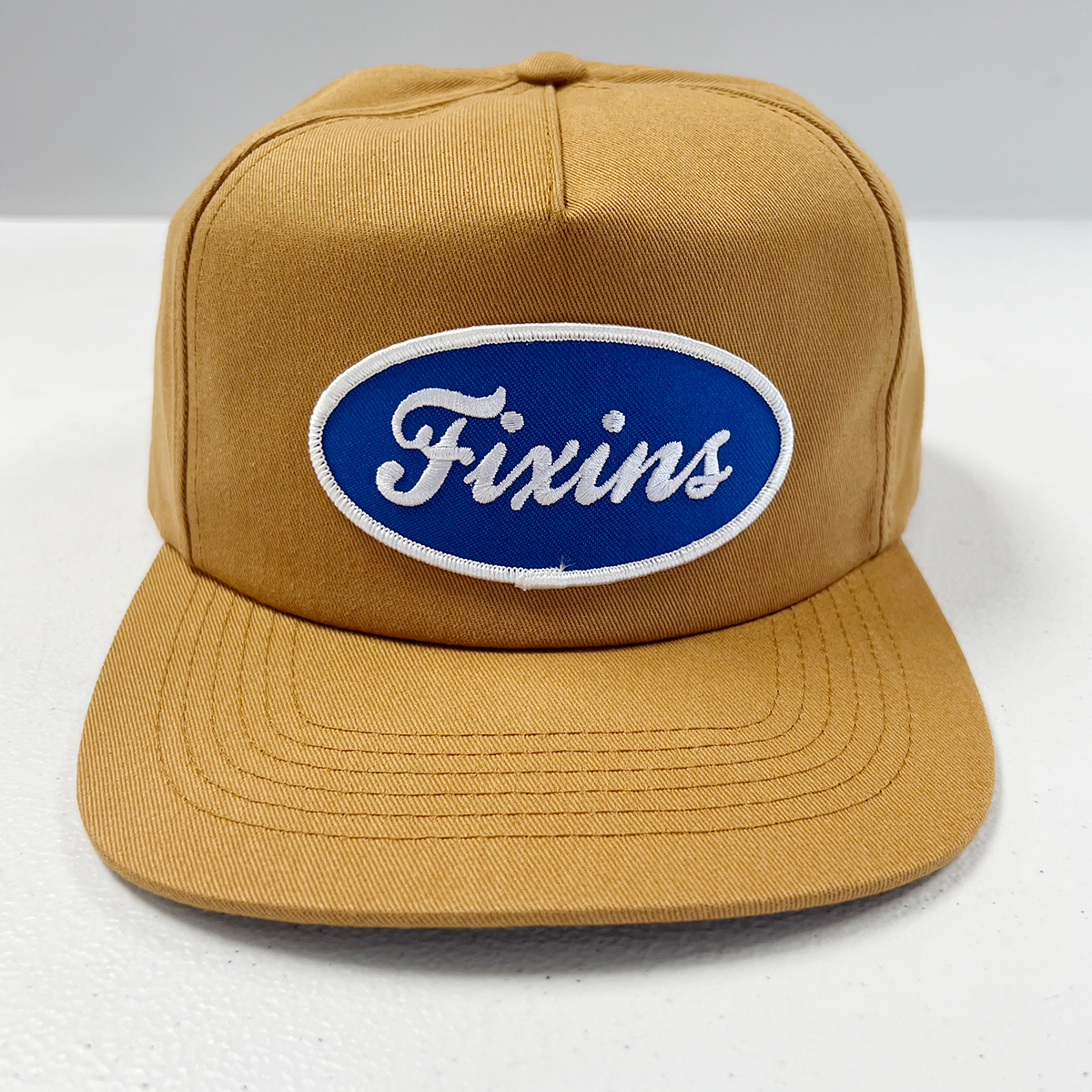 FIXIN'S SNAPBACK CAMPER HAT - DIJON