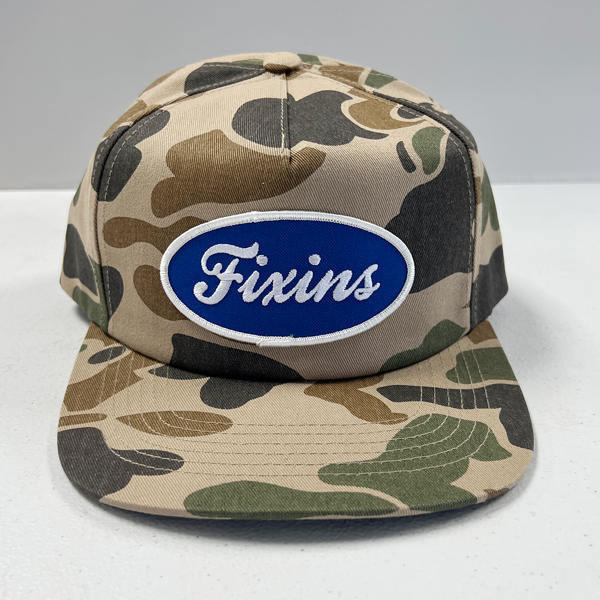 FIXIN'S SNAPBACK CAMPER HAT - CAMO