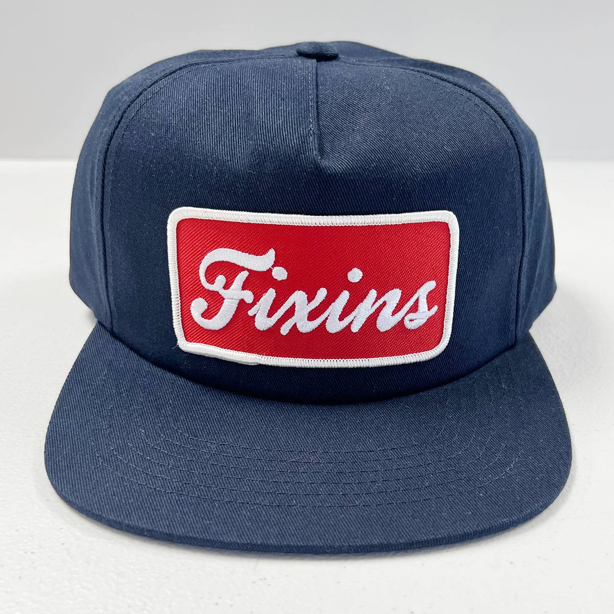 FIXIN'S SNAPBACK CAMPER HAT - BLUE