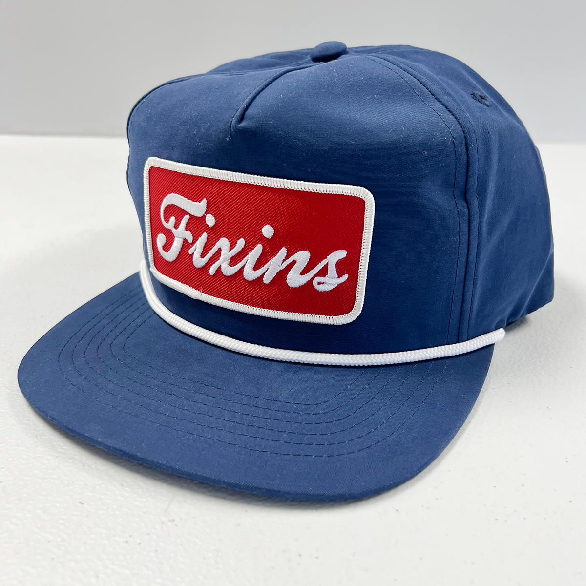 FIXIN'S SNAPBACK ROPE HAT - BLUE