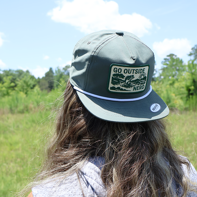 GO OUTSIDE NERD PATCH HAT - SNAPBACK