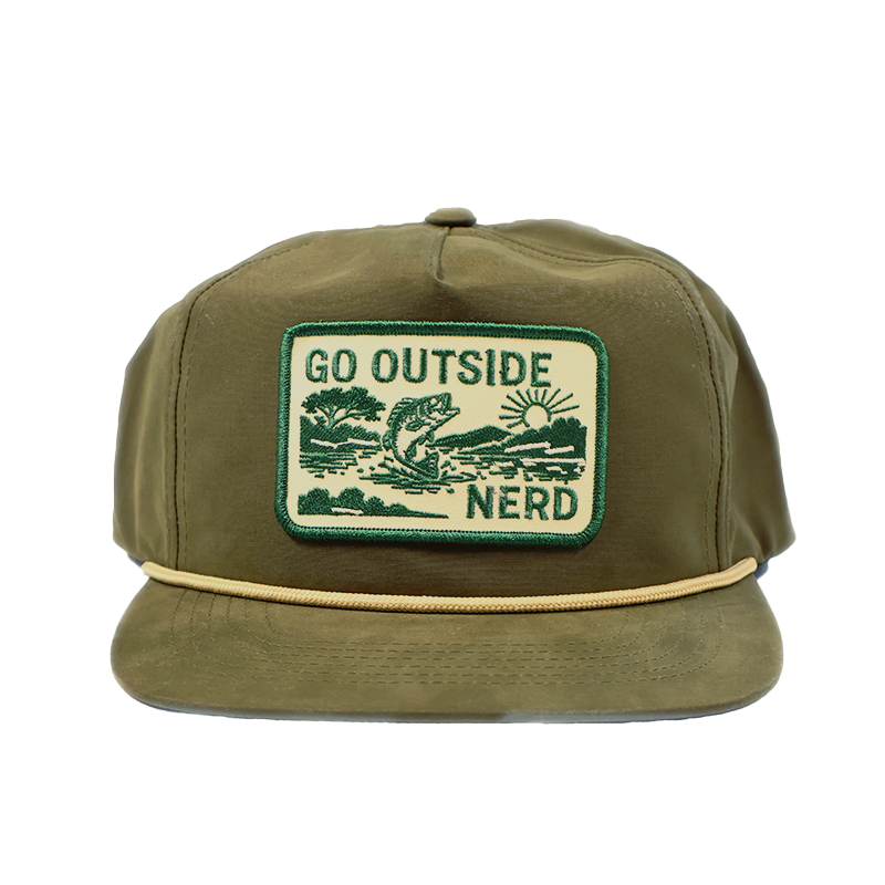GO OUTSIDE NERD PATCH HAT - SNAPBACK *PREORDER*