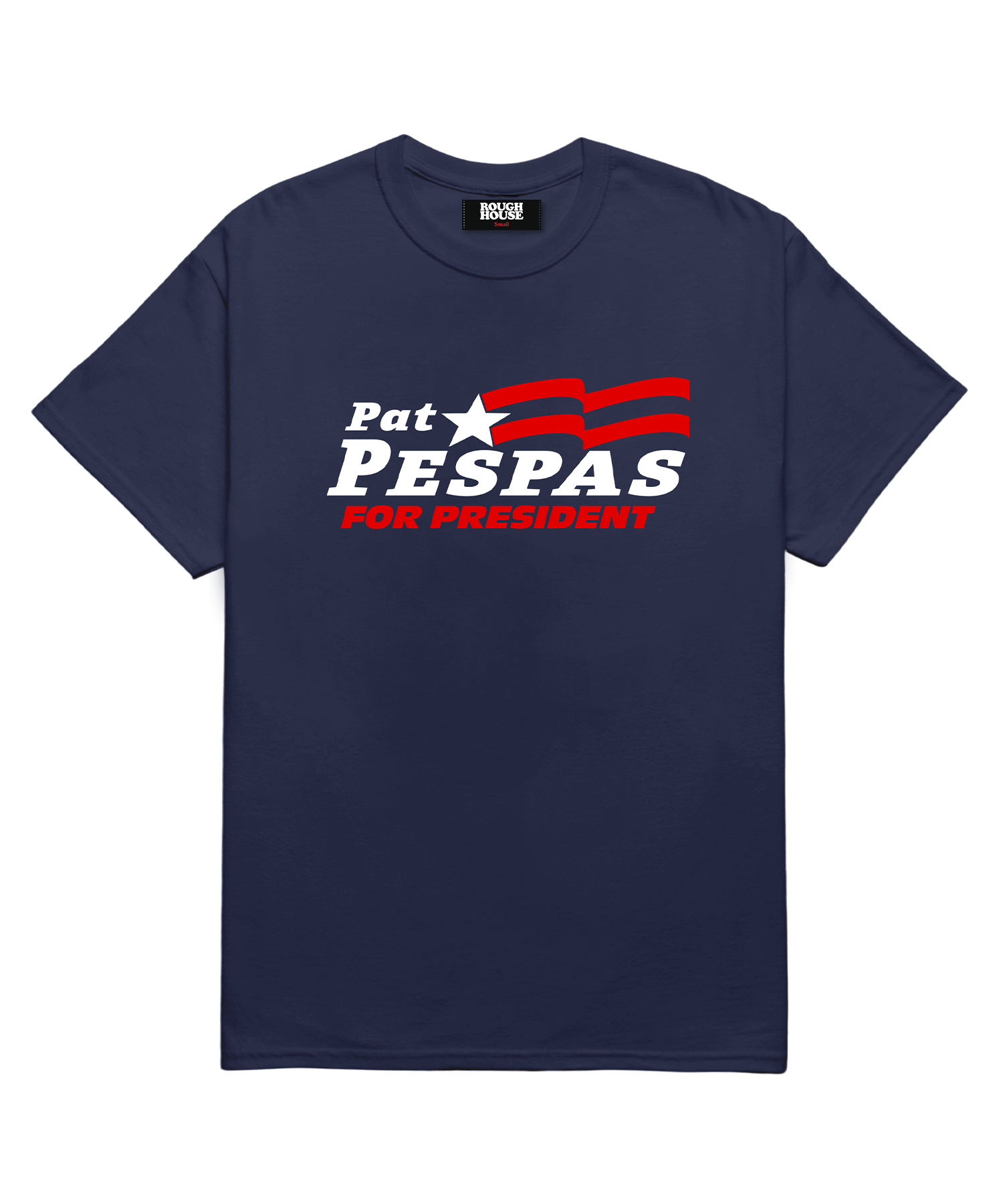 Pat Campaign Tee Navy