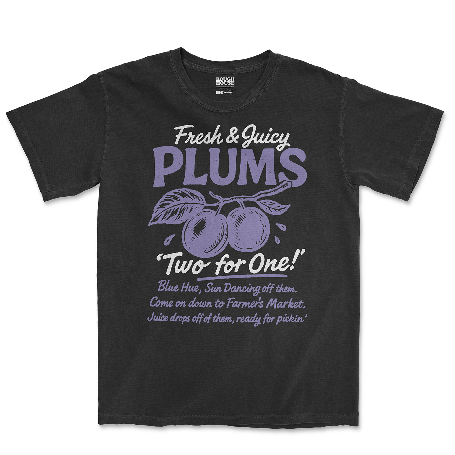 FRESH & JUICY PLUMS TEE