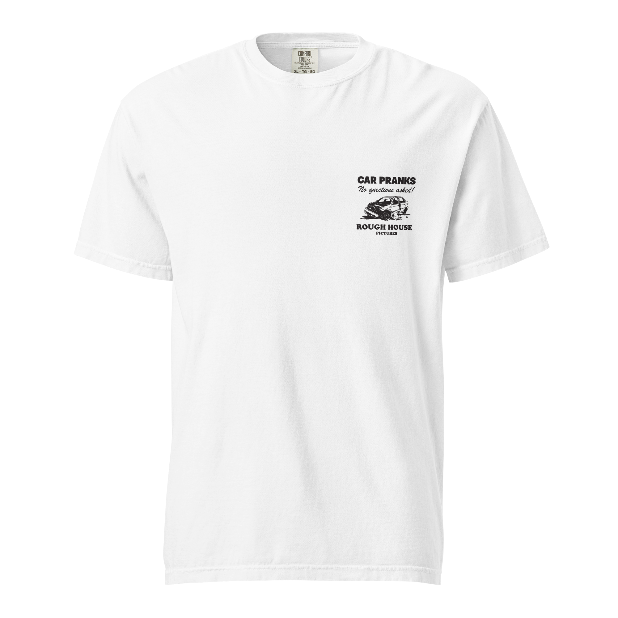 CAR PRANKS TEE (WHITE)